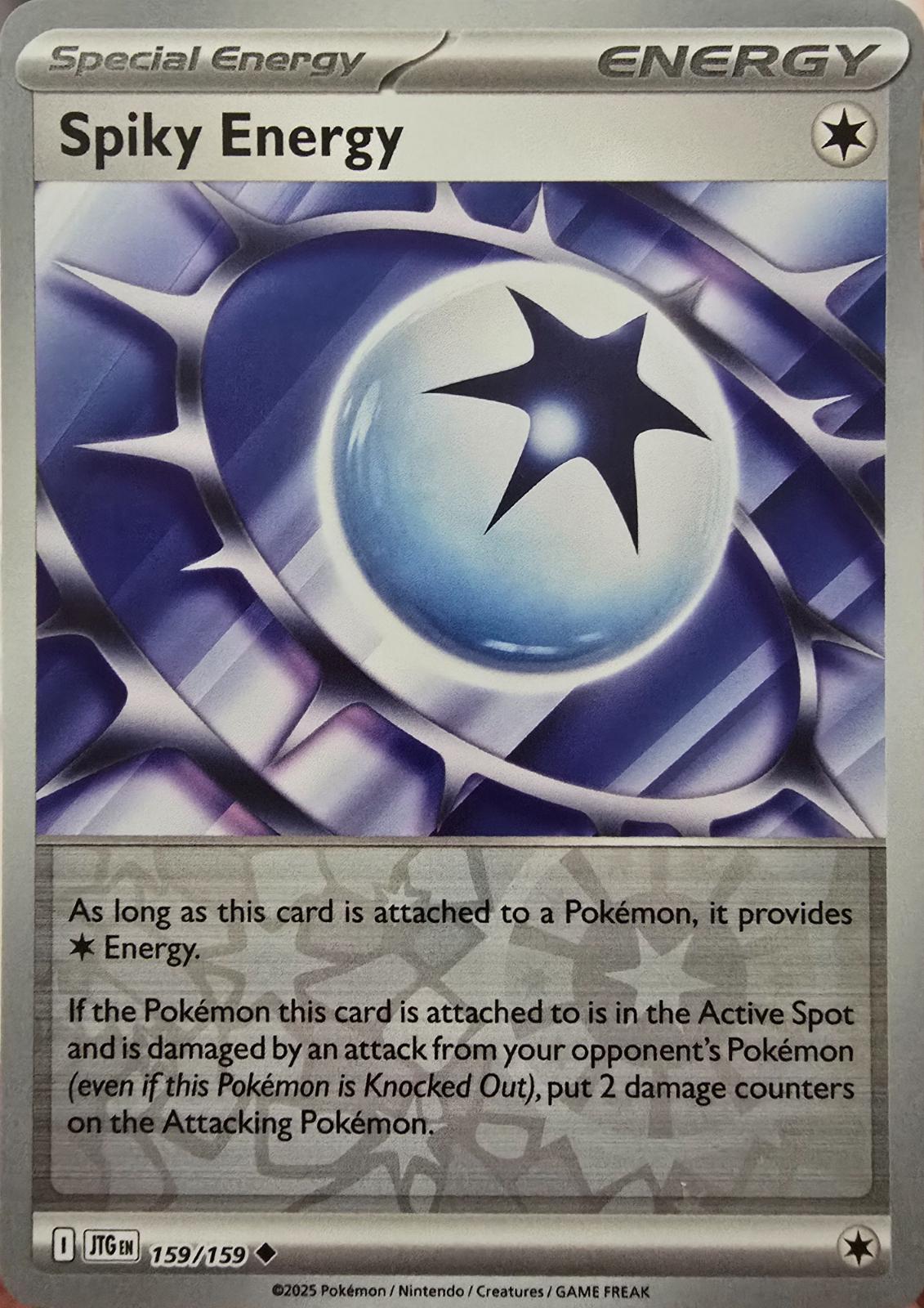 Spiky Energy [Reverse Holo]